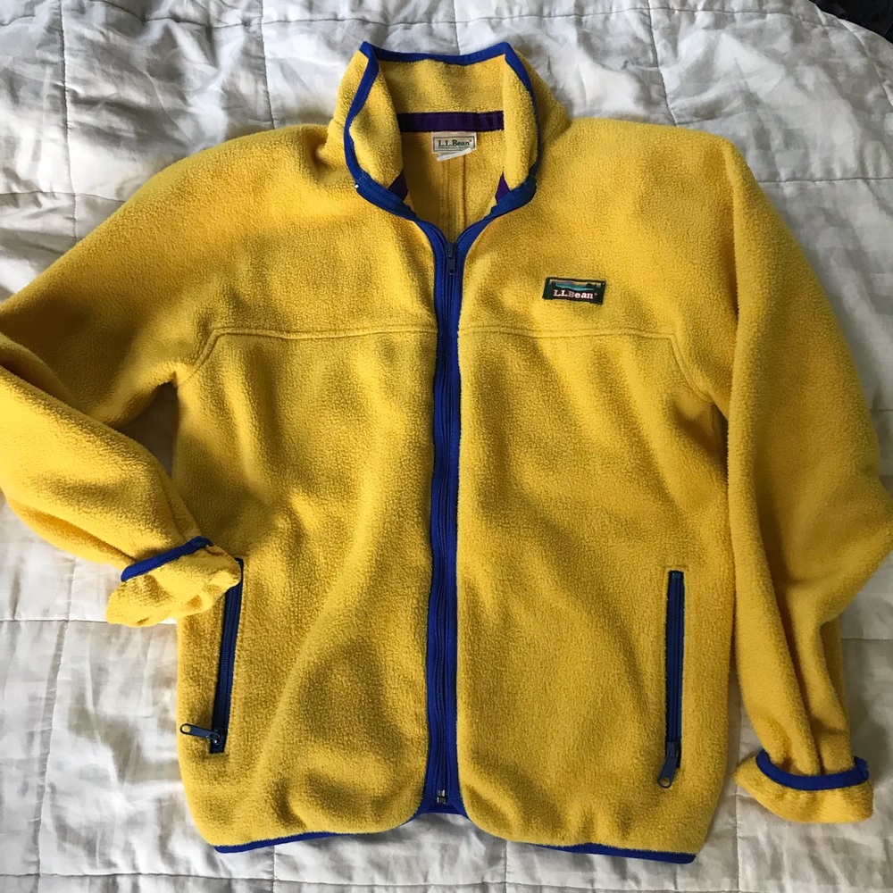 LL Bean fleece zip up